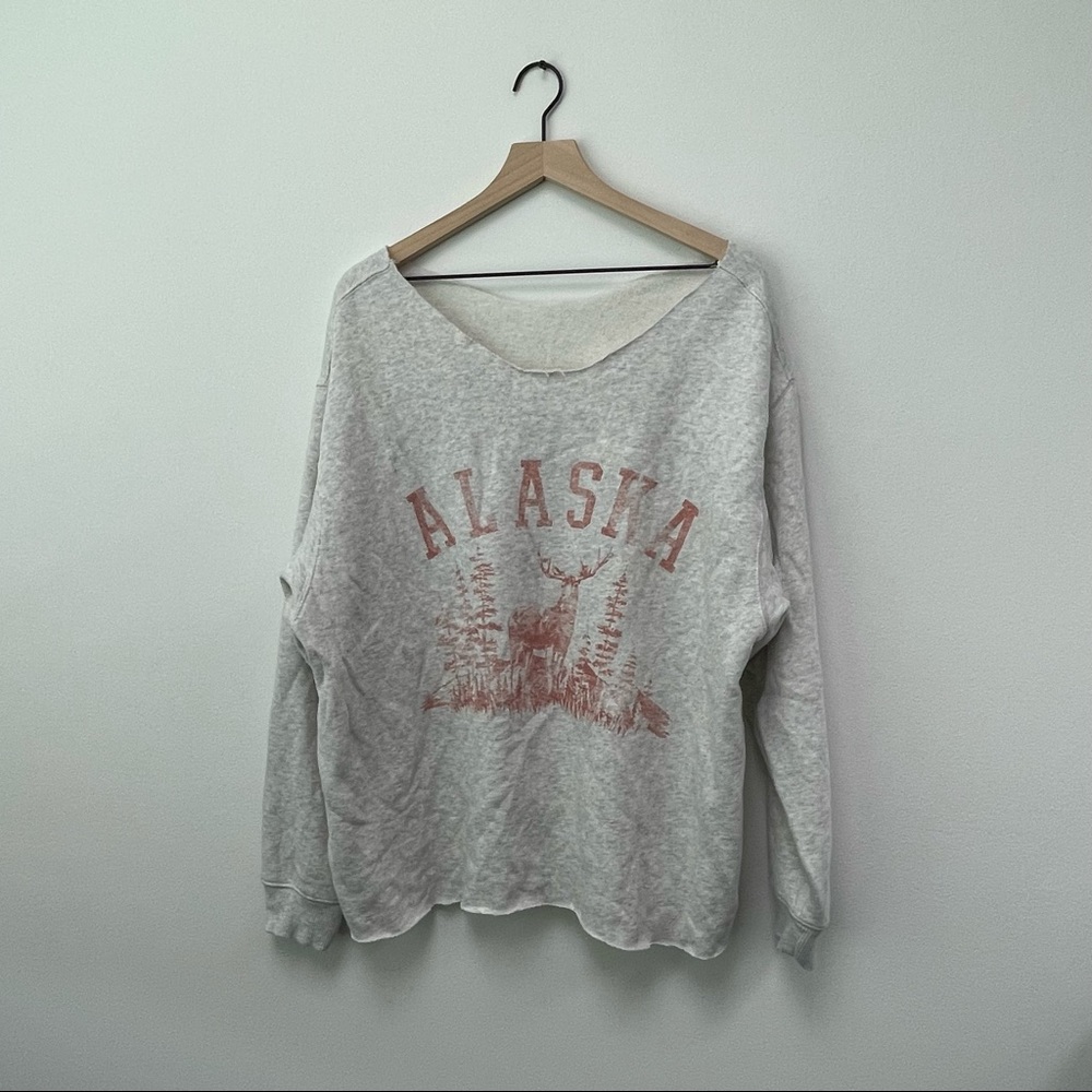 Alaska American Eagle Crew Neck